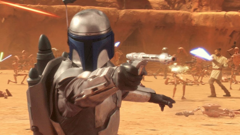 Jango Fett in Attack of the Clones