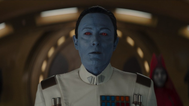 Grand Admiral Thrawn on bridge