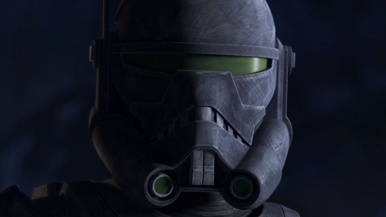 Crosshair wearing his Imperial armor