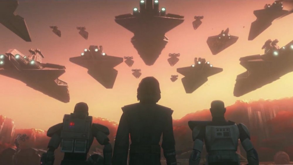 Scene from The Clone Wars