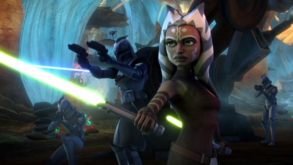 Scene from The Clone Wars