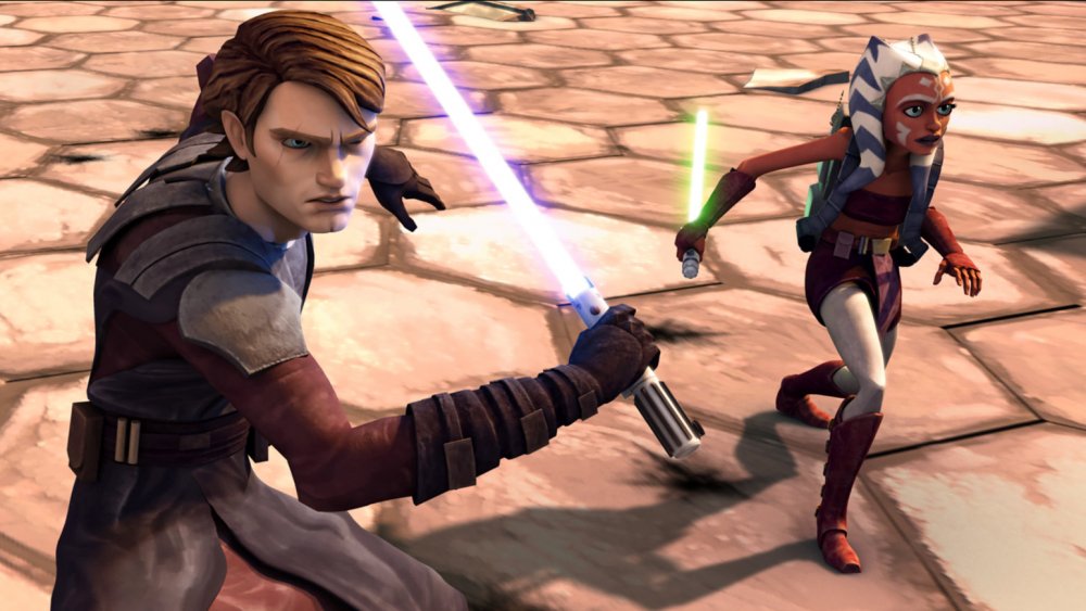 Scene from The Clone Wars