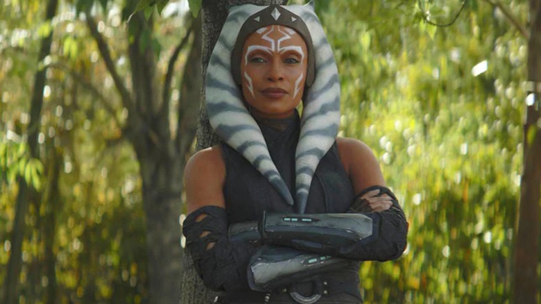 Ahsoka Tano smirking