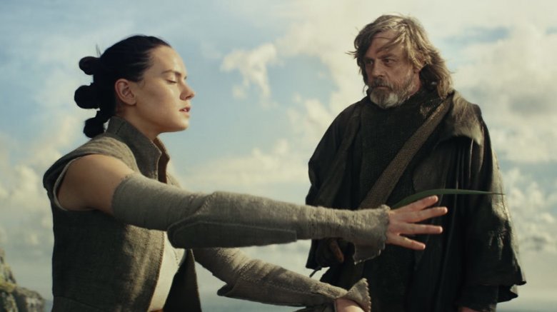 Rey and Luke