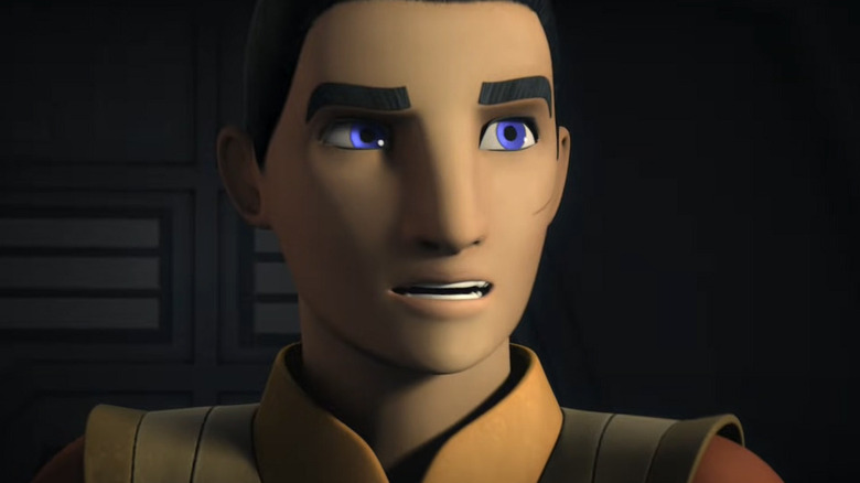 Ezra Bridger with short hair