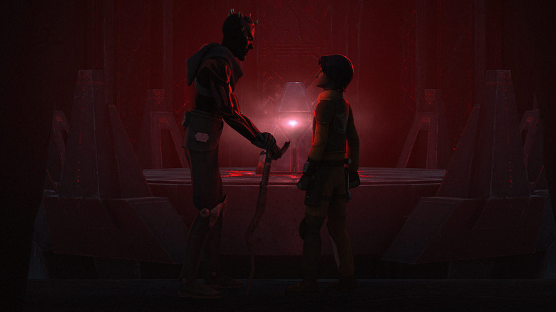 Darth Maul faces Ezra Bridger