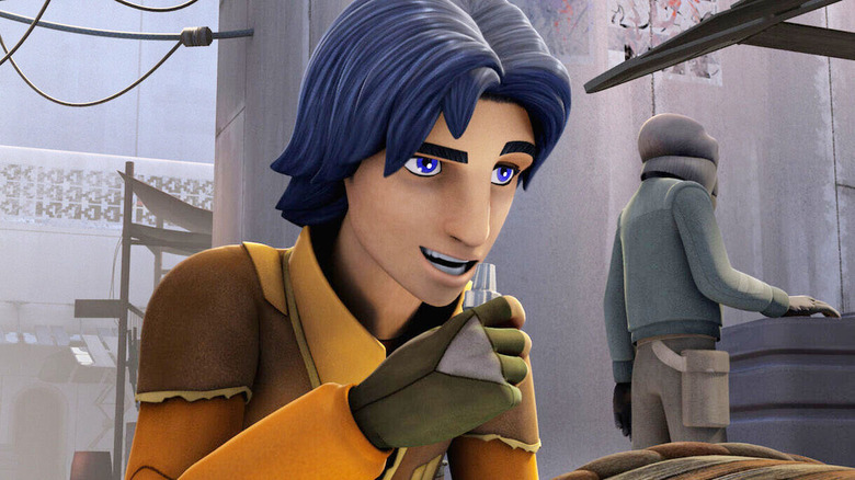 Ezra Bridger looking sly