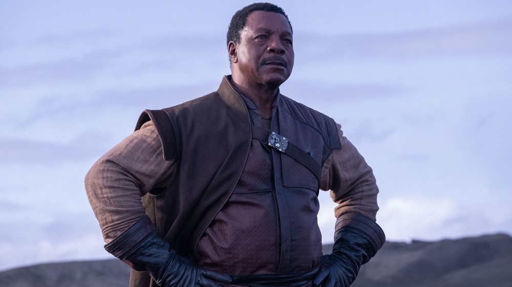 Carl Weathers as Greef Karga on The Mandalorian