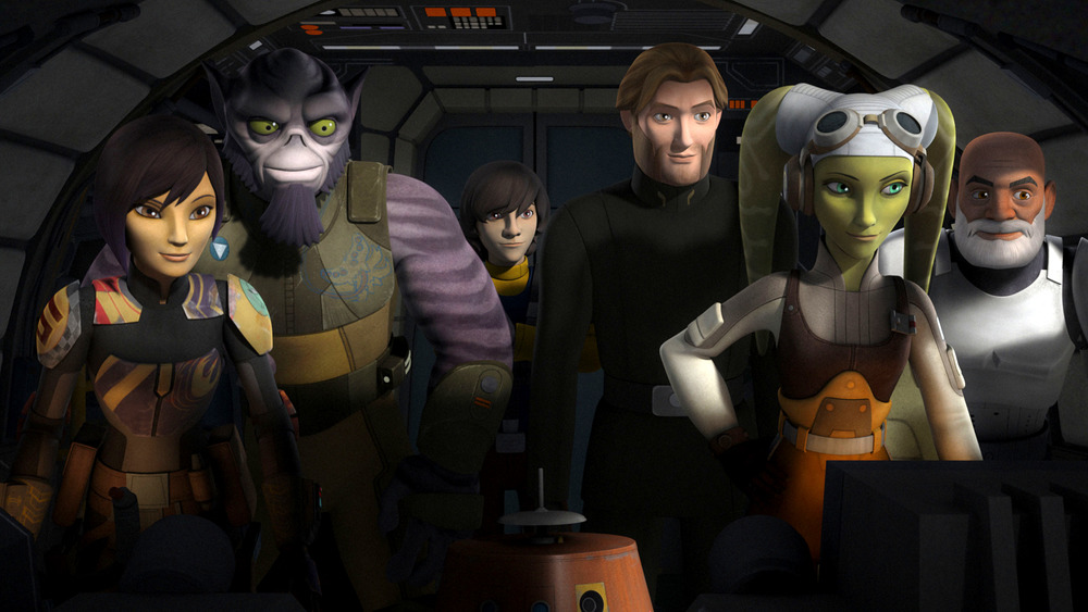 Rebels aboard the Ghost