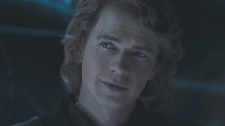 Force Ghost Anakin Skywalker smirking