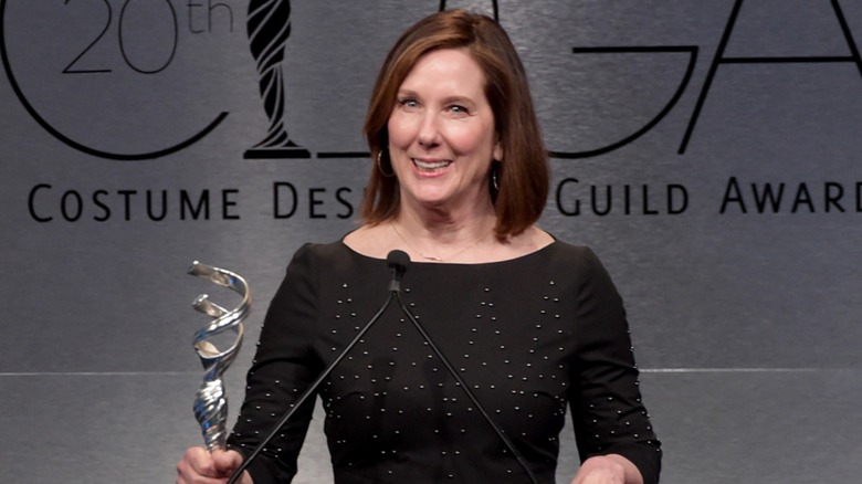 Kathleen Kennedy smiling