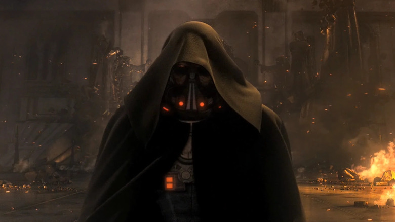 Darth Malgus burns the Jedi Temple