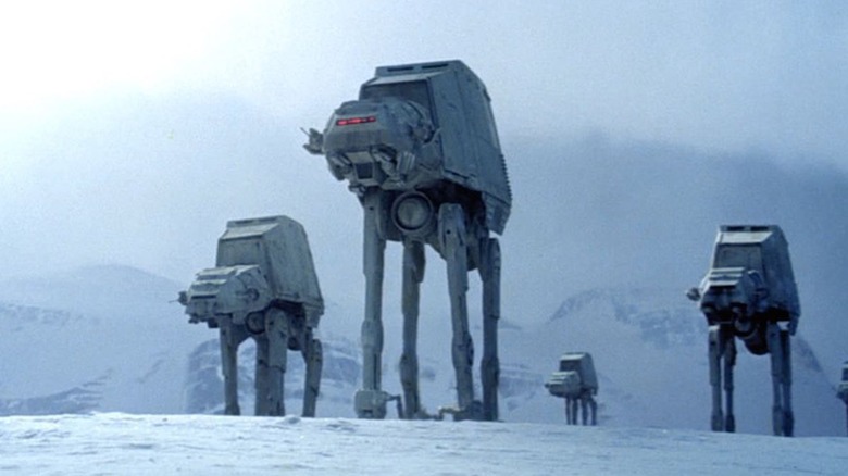 AT-AT walkers on Hoth