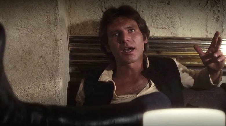 Han Solo talking