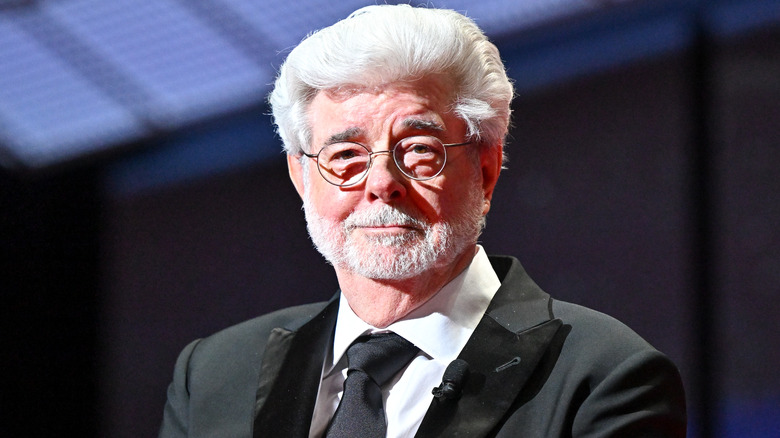 George Lucas smiling