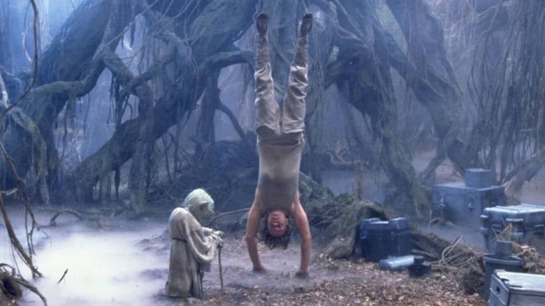 Luke Skywalker handstand