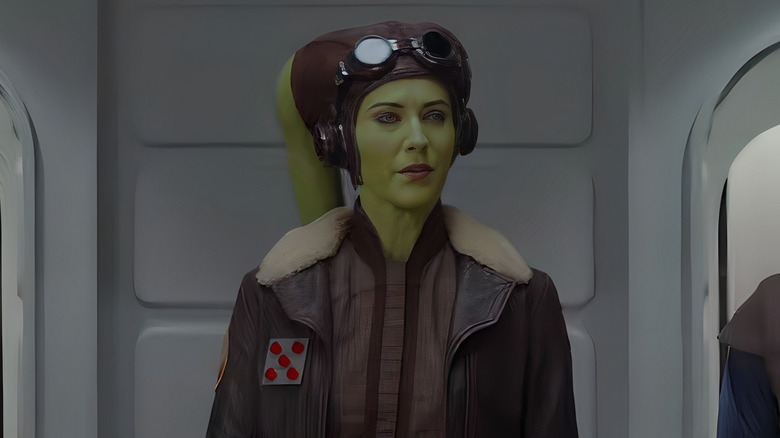 Hera Syndulla wearing brown flight jacket