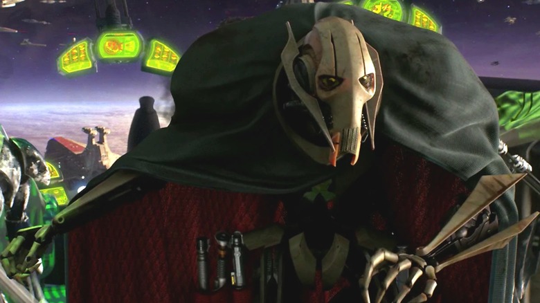 General Grievous holding his cape