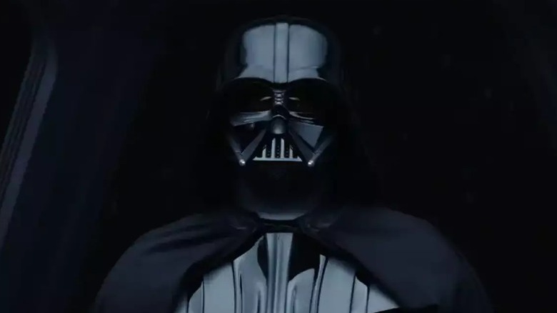 Darth Vader in the dark