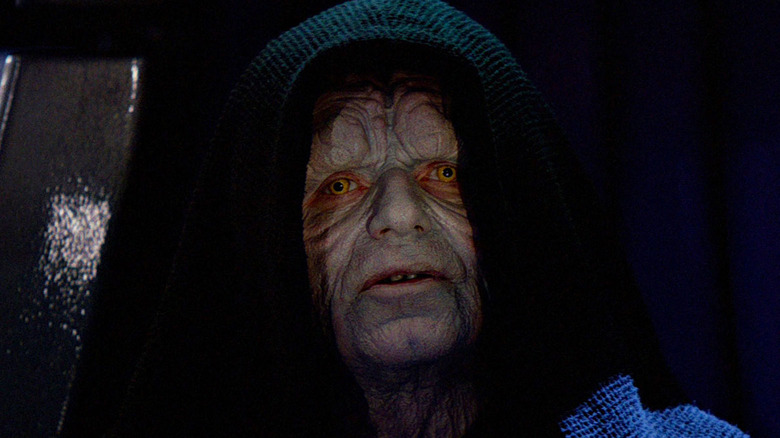 Emperor Palpatine talking