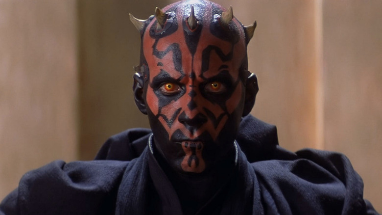 Darth Maul staring intently