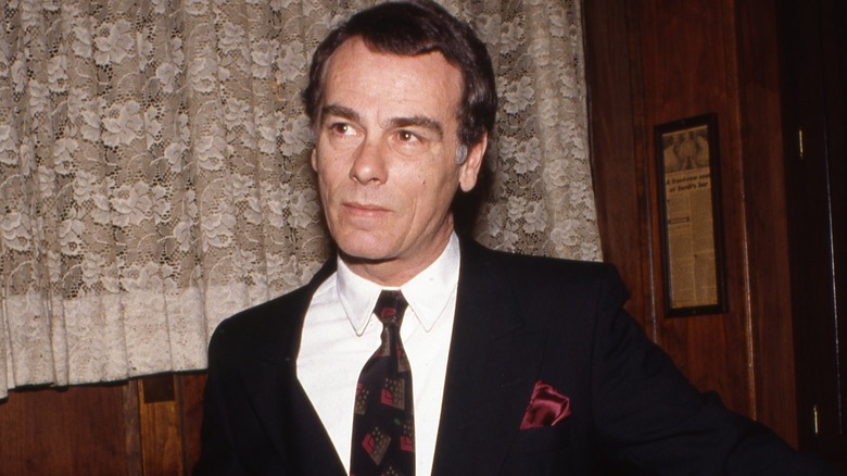 Dean Stockwell in a suit