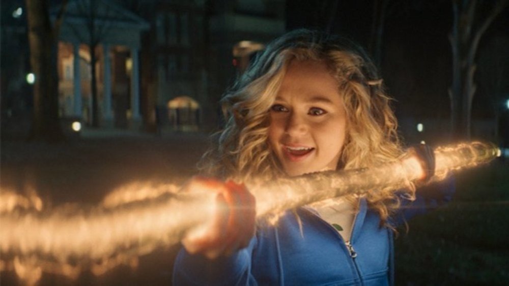 Brec Bassinger as Courtney Whitmore using the Cosmic Rod