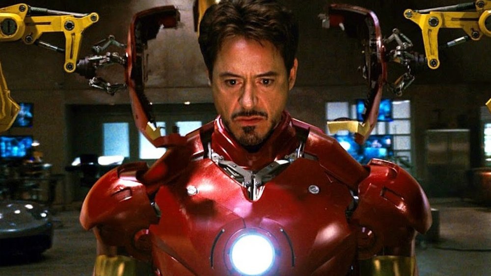 Robert Downey Jr. as Tony Stark in Iron Man