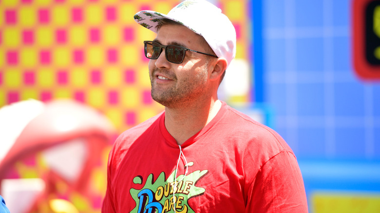 Chris Tamburello in Double Dare shirt