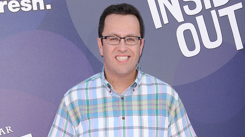 Jared Fogle at movie premiere