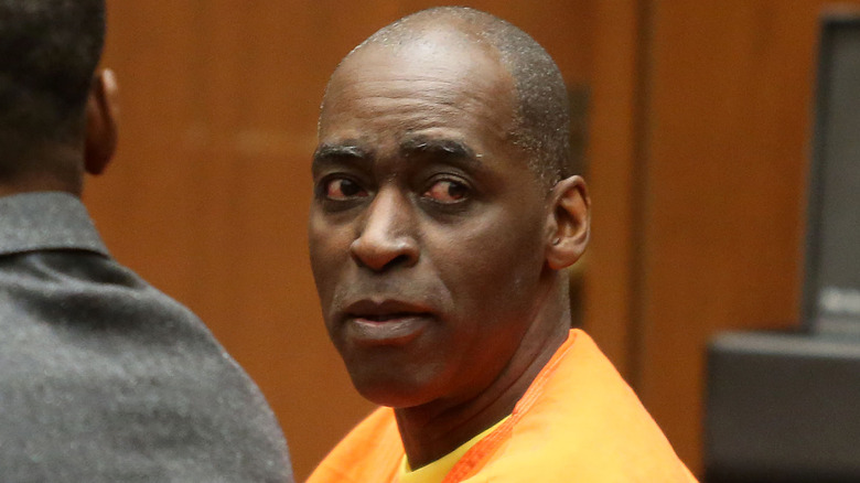 Michael Jace in prison attire