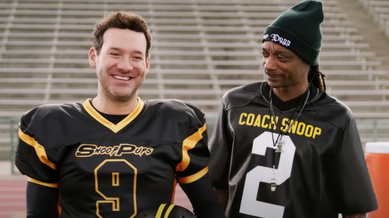 Tony Romo and Snoop Dog banter