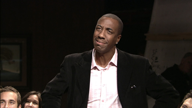 JB Smoove frowns