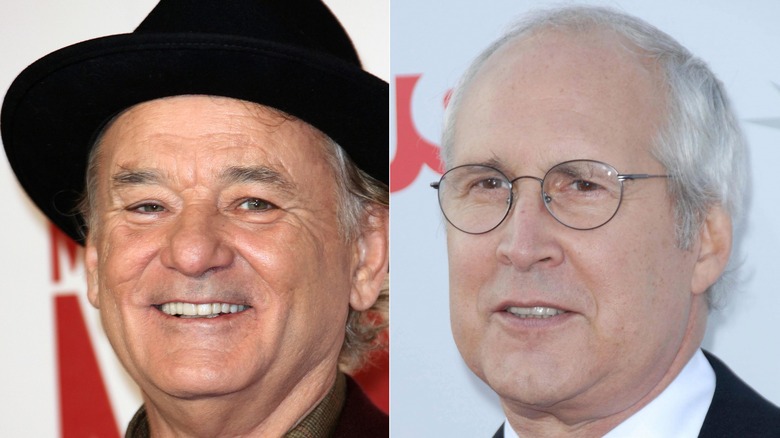 Bill Murray and Chevy Chase press photos