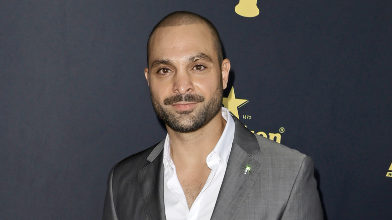 Michael Mando looking at the camera