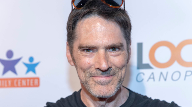 Thomas Gibson smiling