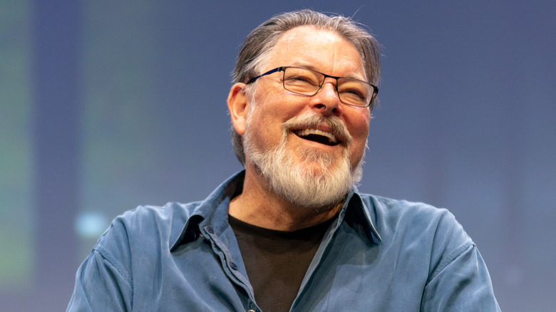 Jonathan Frakes laughs