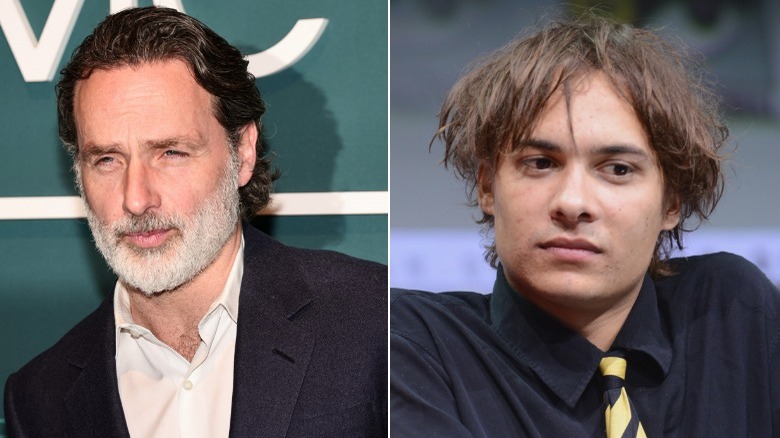 Frank Dillane and Andrew Lincoln at events