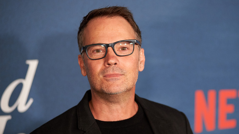 Barry Watson wearing glasses