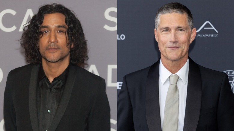 Naveen Andrews and Matthew Fox smiling