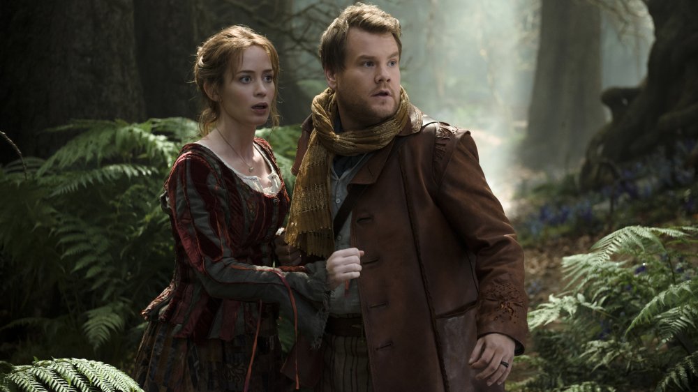 James Corden and Emily Blunt in Into the Woods