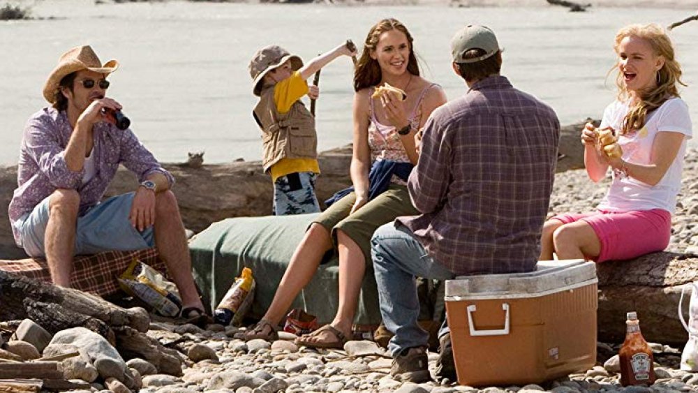 Juliette Lewis, Kevin Smith, Jennifer Garner, Sam Jaeger, Timothy Olyphant, and Joshua Friesen in Catch and Release