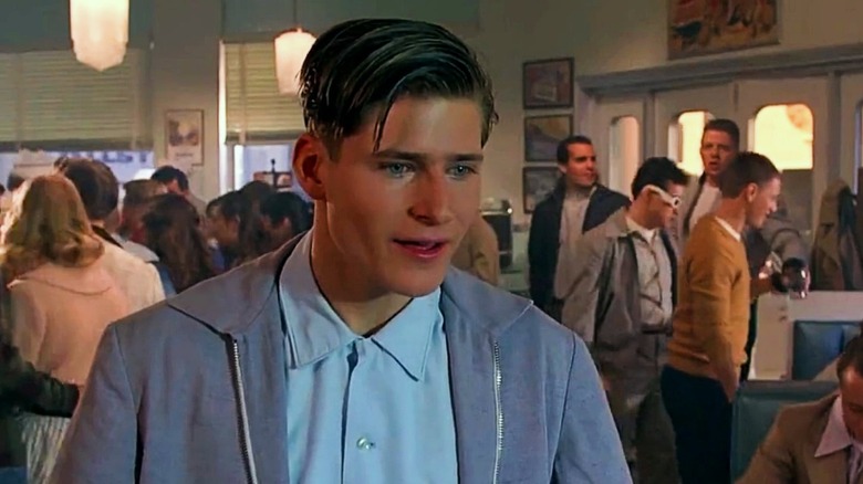 George McFly at soda shop