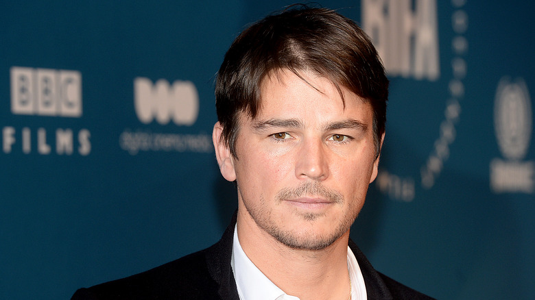 Josh Hartnett looking serious