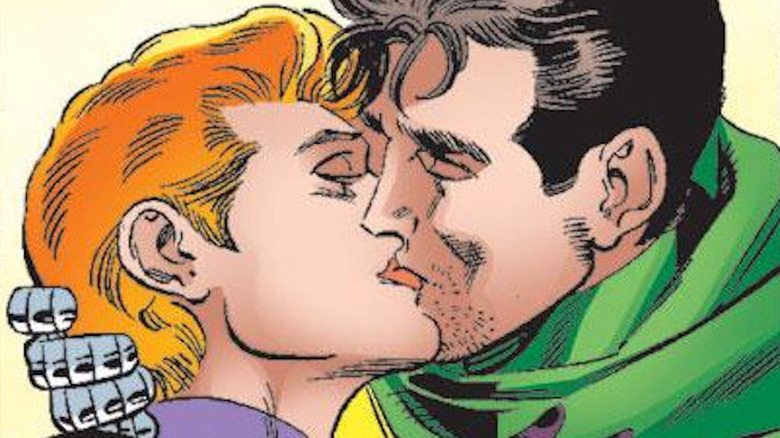 Cassie kisses Dr. Doom