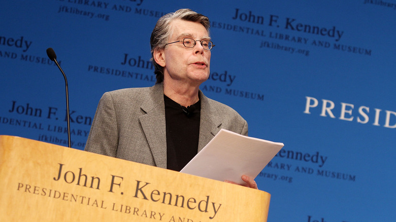 Stephen King gives reading