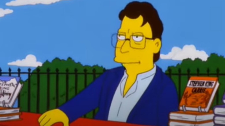 Stephen King in "The Simpsons"