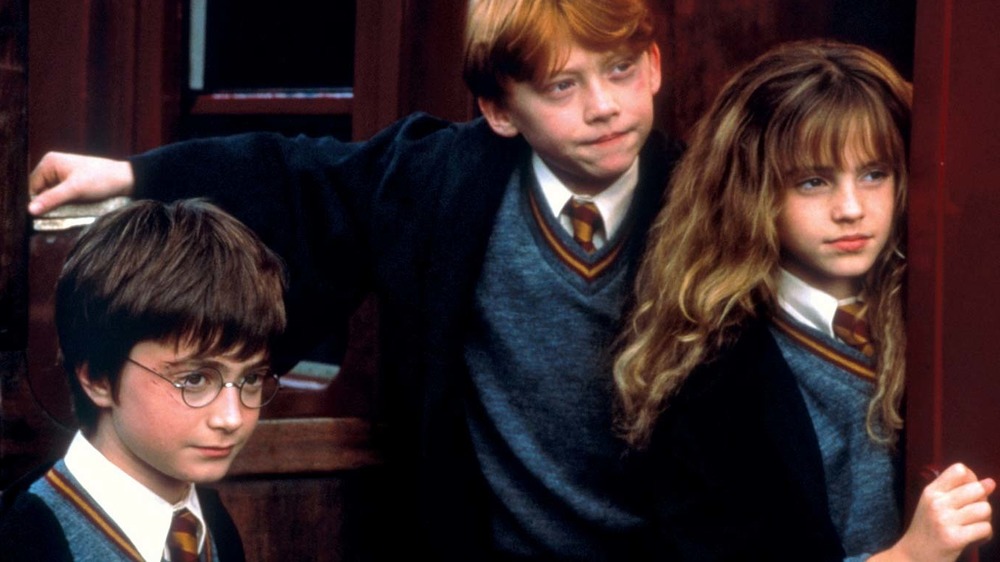 Harry Potter, Ron, and Hermione