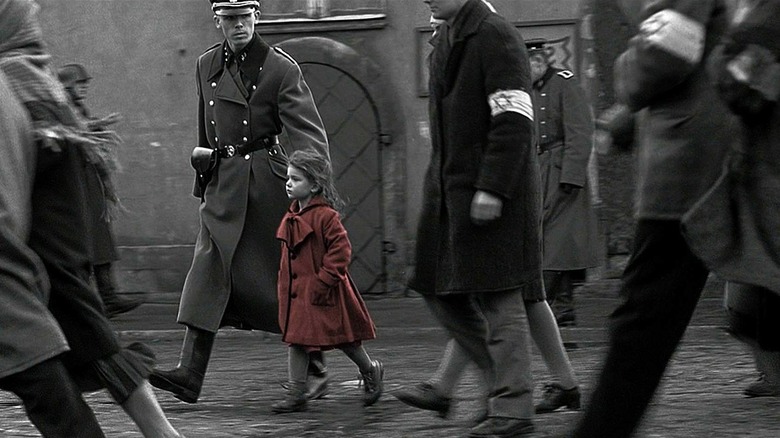 Schindler's List red dress girl