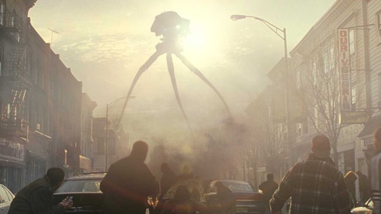 Alien tripod in War of the Worlds